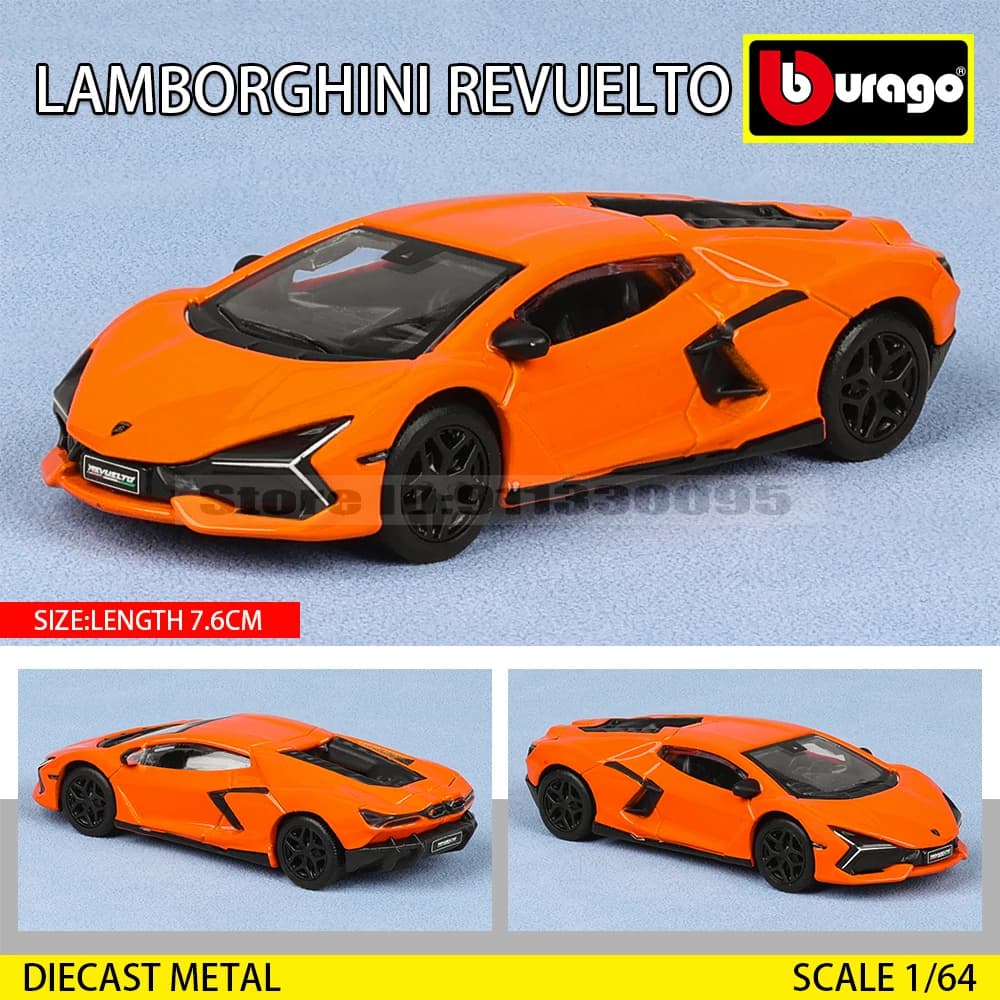 1:64 Die-Cast Car Model Collection Toy Bburago Golf 2017 2020 Gift for Boys Kids — image 24