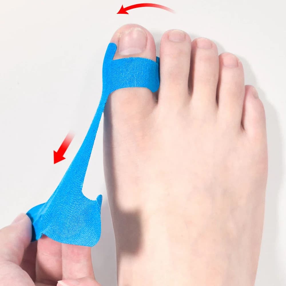 10 Pcs Kinesiology Tape for Bunion Corrector Big Toe Support Foot Pain Relief — image 3