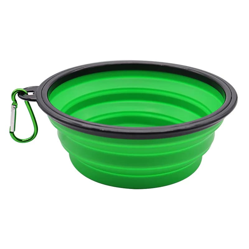 Pet Folding Silicone Bowl Collapsible Dog Food Water Travel Bowl Large Puppy — image 8