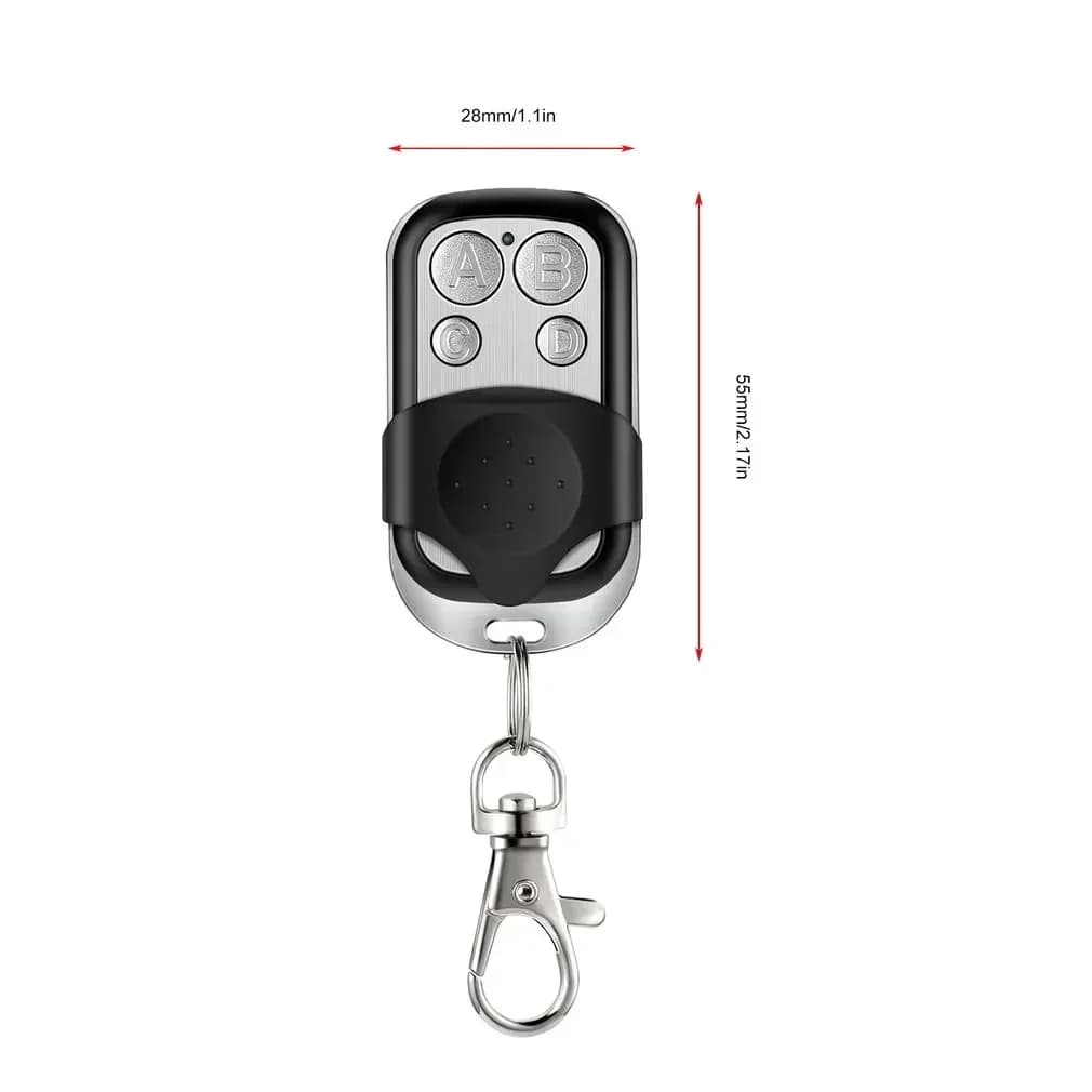 Wireless RF Remote Control 433MHz Electric Gate Garage Door New 2PCS 3PCS Key UK — image 6