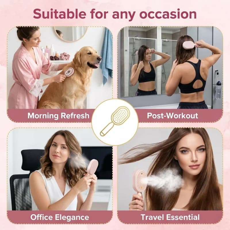 Scalp Massager Hair Brush Detangling Comb for Women Shampoo Massage Brush — image 6