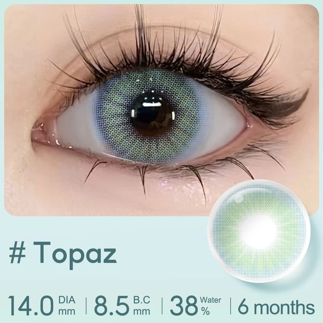 Coloured Contact Lenses Beauty Cosmetic Eye Lenses 6 Months — image 12