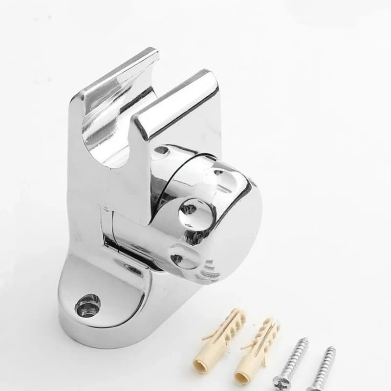 Shower Head Holder Wall Mounted Adjustable Handheld Bracket New Bathroom Showers — image 6