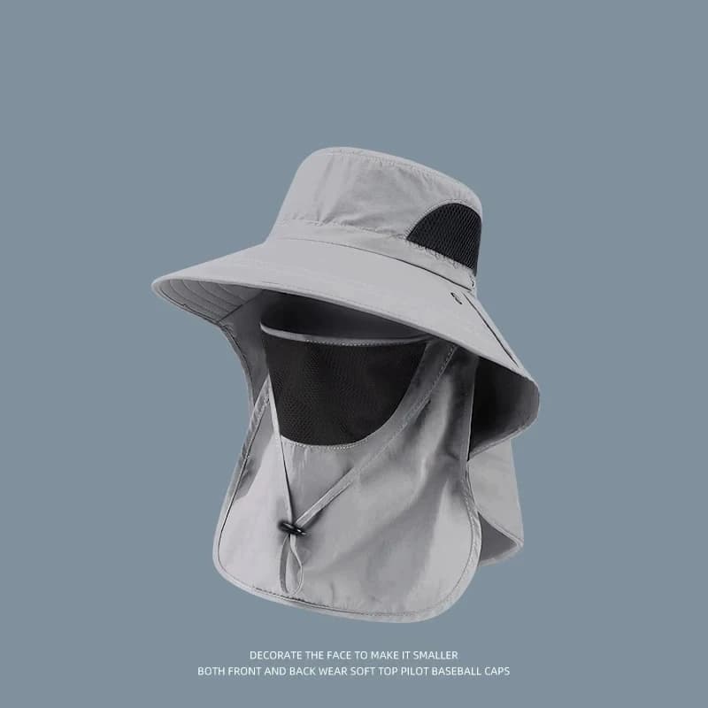 Summer Sun Hat UV Protection Fishing Cap Men Women Hiking Camping Visor — image 9