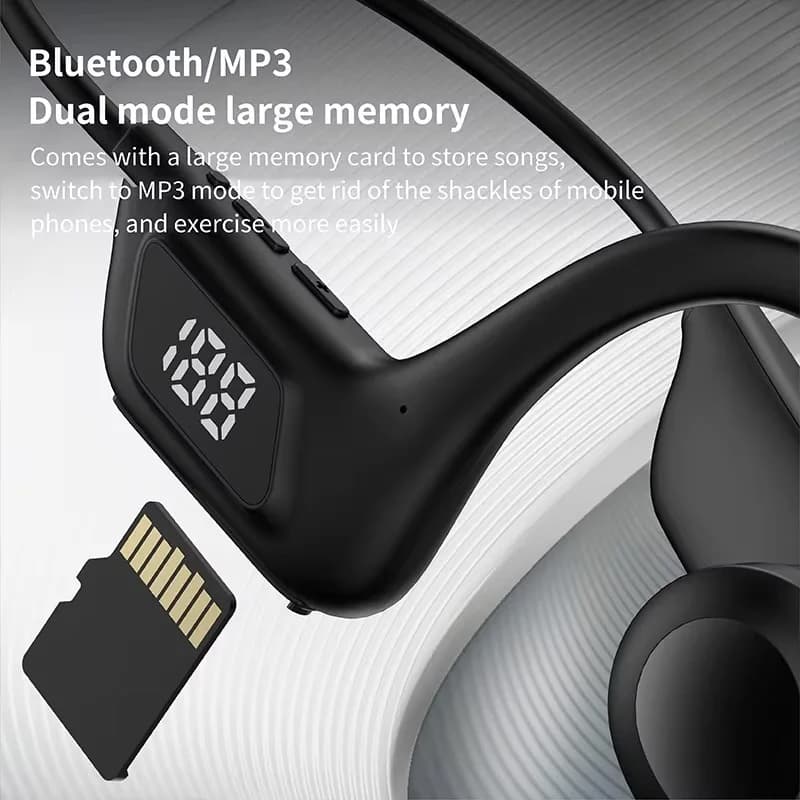 Bone Conduction Wireless Headphones Bluetooth Sport Swimming Earphones — image 5