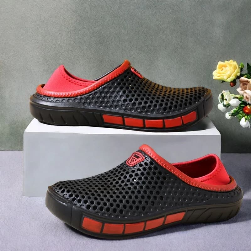 Men's Lightweight Slip-On Clogs Non-Slip Sandals for Beach Garden Outdoor Casual — image 7