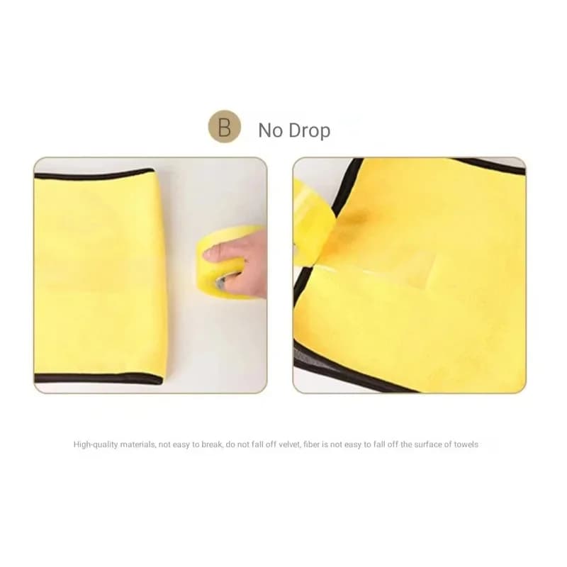 5 Pcs Microfibre Car Wash Towels Ultra Absorbent Coral Fleece Cleaning Cloths — image 3