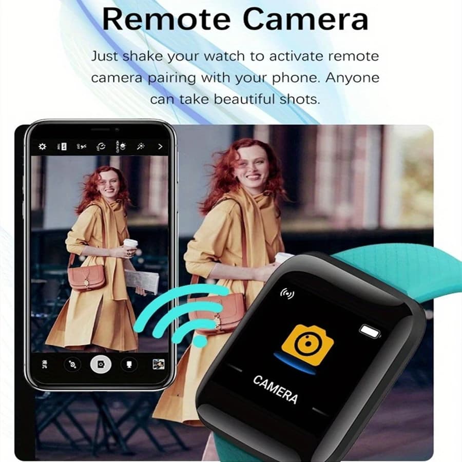 Smartwatch for Men Women Fitness Monitor Message Bracelet Android iOS — image 6