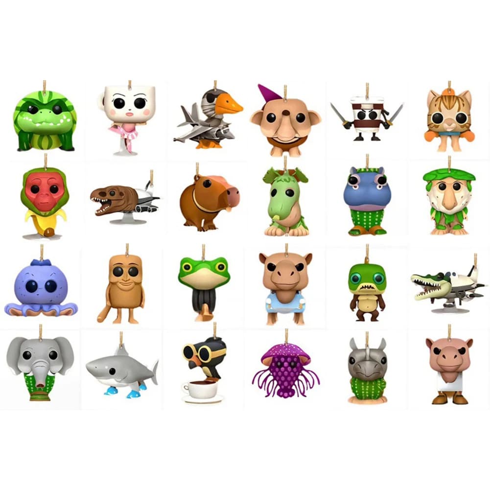 Blind Box Mystery Toy 24 Pcs Creative Abstract Art Doll Gift for Kids & Adults — image 5