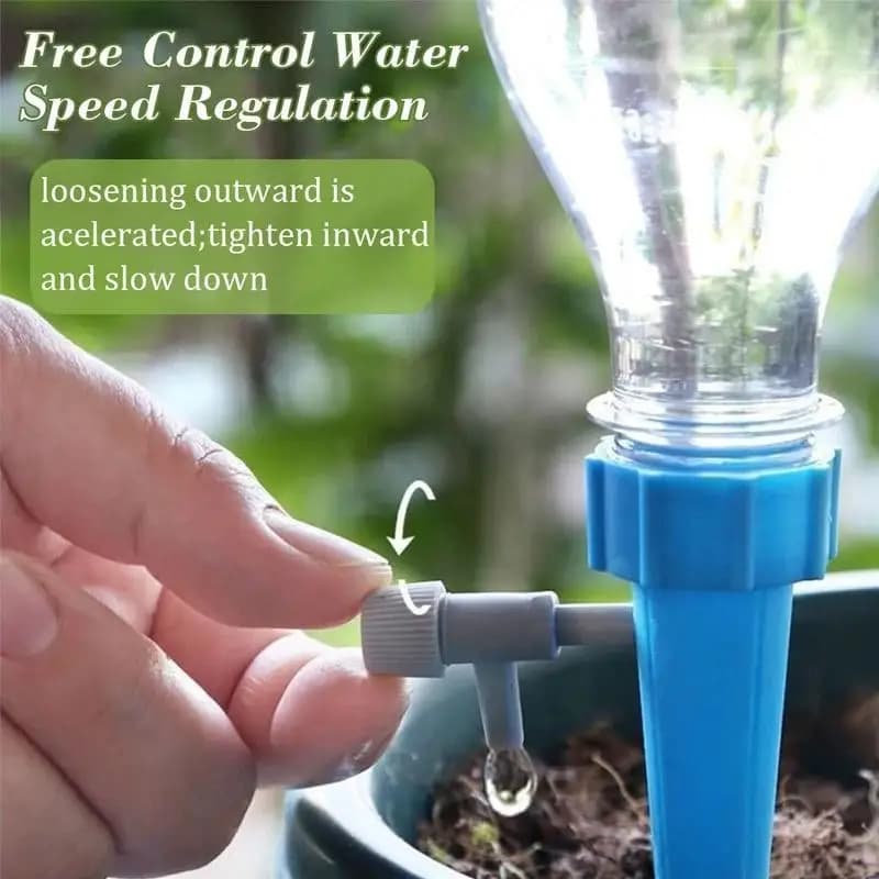 Automatic Drip Irrigation System Self Watering Spike for Plants New Flower New U — image 2