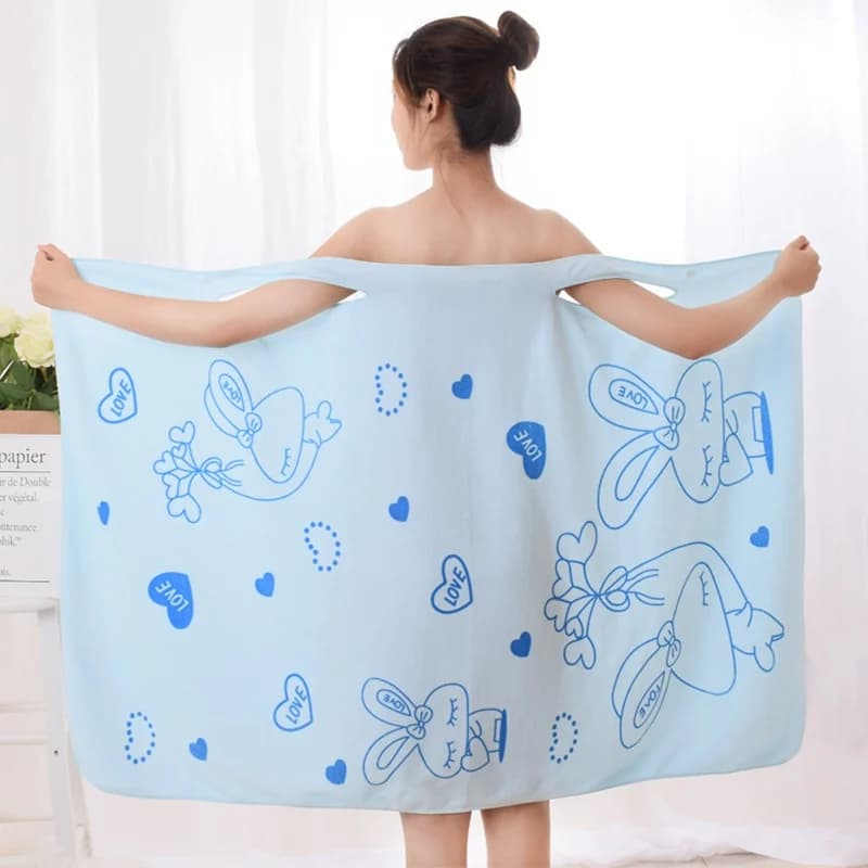 Women Quick Dry Magic Bathing Towel Microfiber Beach Spa Bathrobes New Wash Sexy — image 4