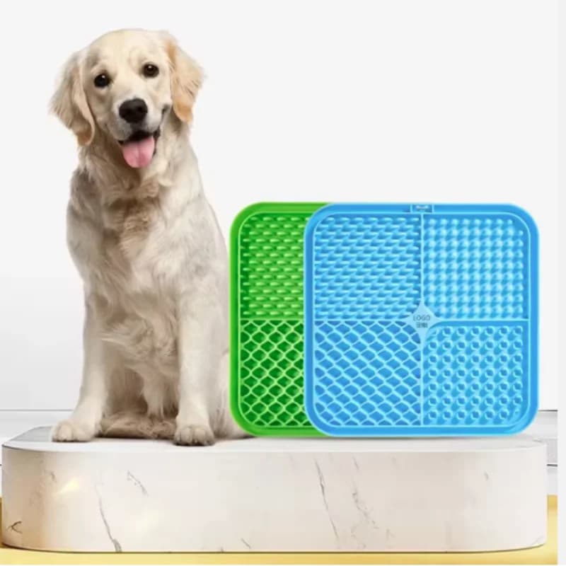 Silicone Lick Mat for Dogs and Cats Slow Feeder Non-Slip Treat Feeding Pad — image 5