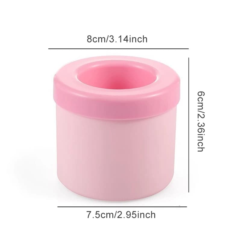 Silicone Ice Cube Mold Round Ice Bucket Freeze Maker Barware Tools Summer DIY UK — image 7
