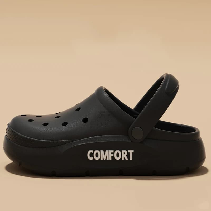 Women's Men's Summer Slippers Anti-Slip Couple Hollow Covered Toe Indoor — image 6