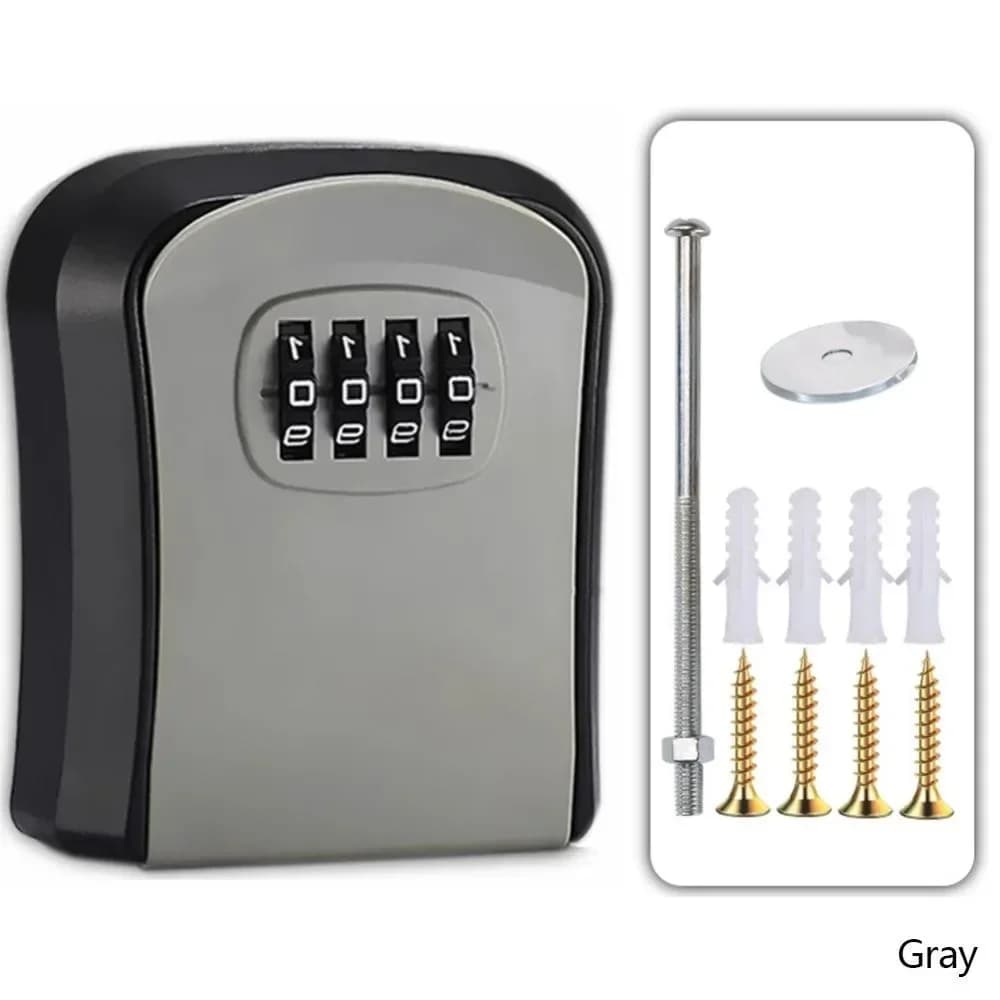 Password Lock Box Wall Mounted Key Storage Anti-theft Secure Home New Cat Eye UK — image 8