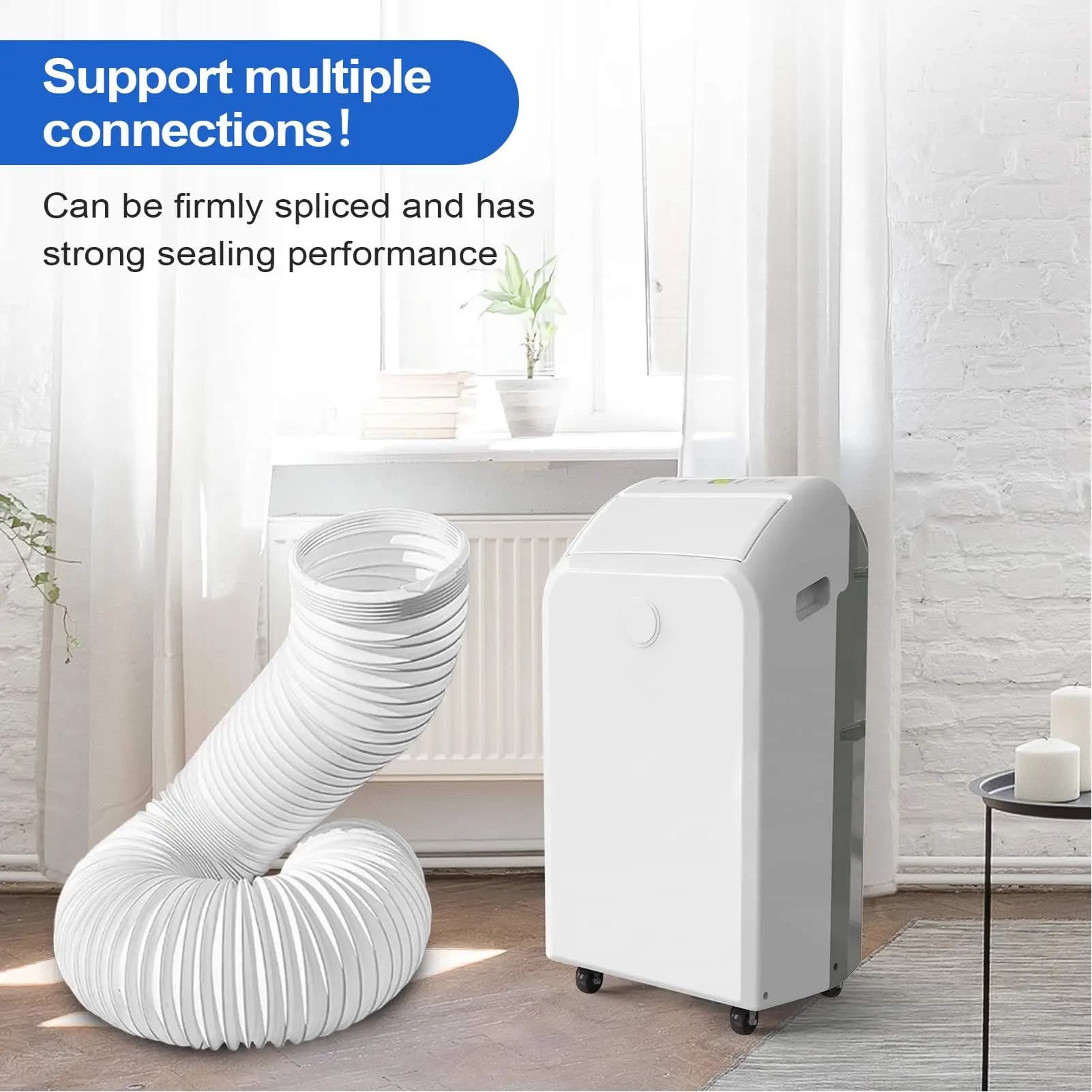 Portable Air Conditioner Hose 13cm 15cm Diameter Anti-Clockwise Thread 300mm — image 4