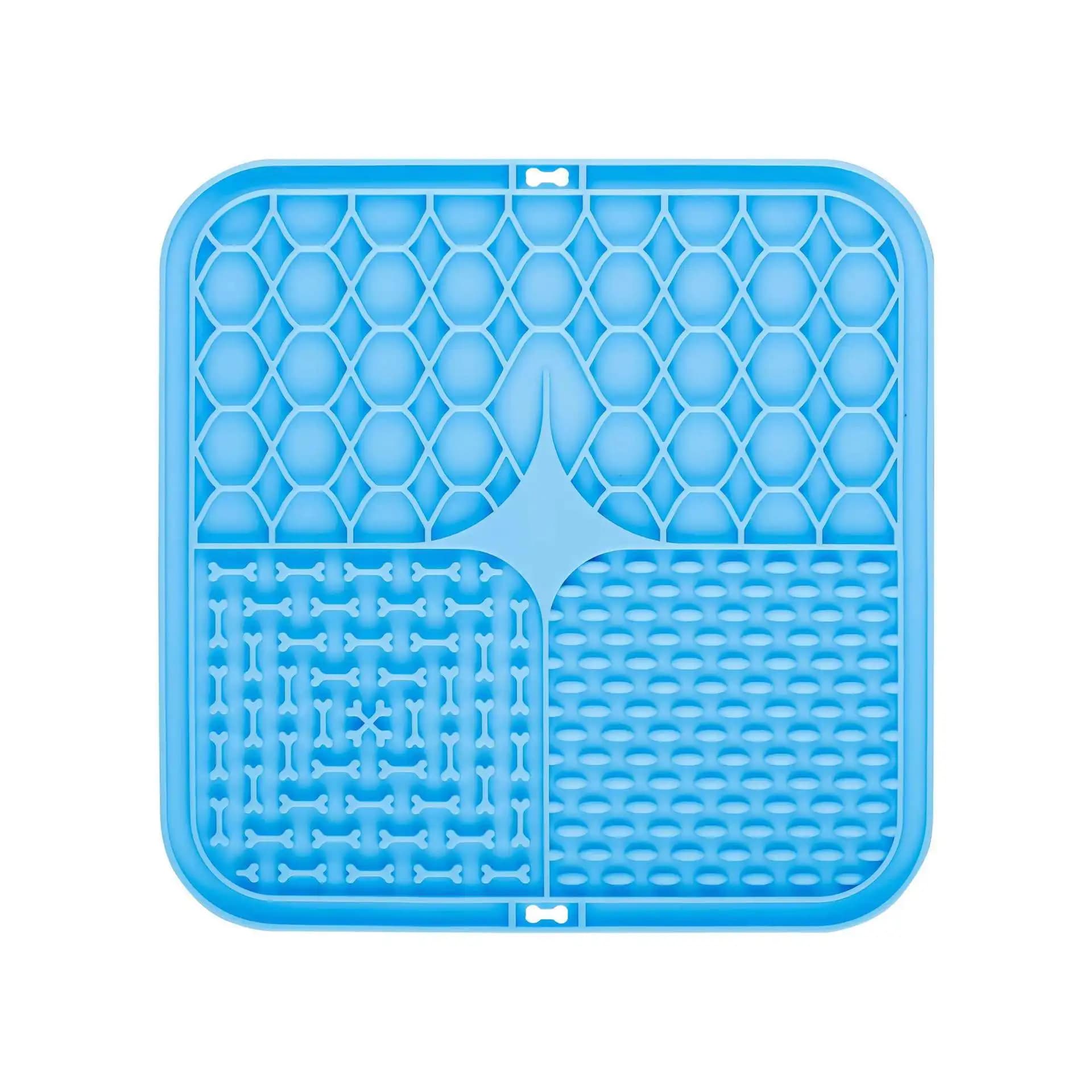 Silicone Lick Mat for Dogs and Cats Slow Feeder Non-Slip Treat Feeding Pad — image 11
