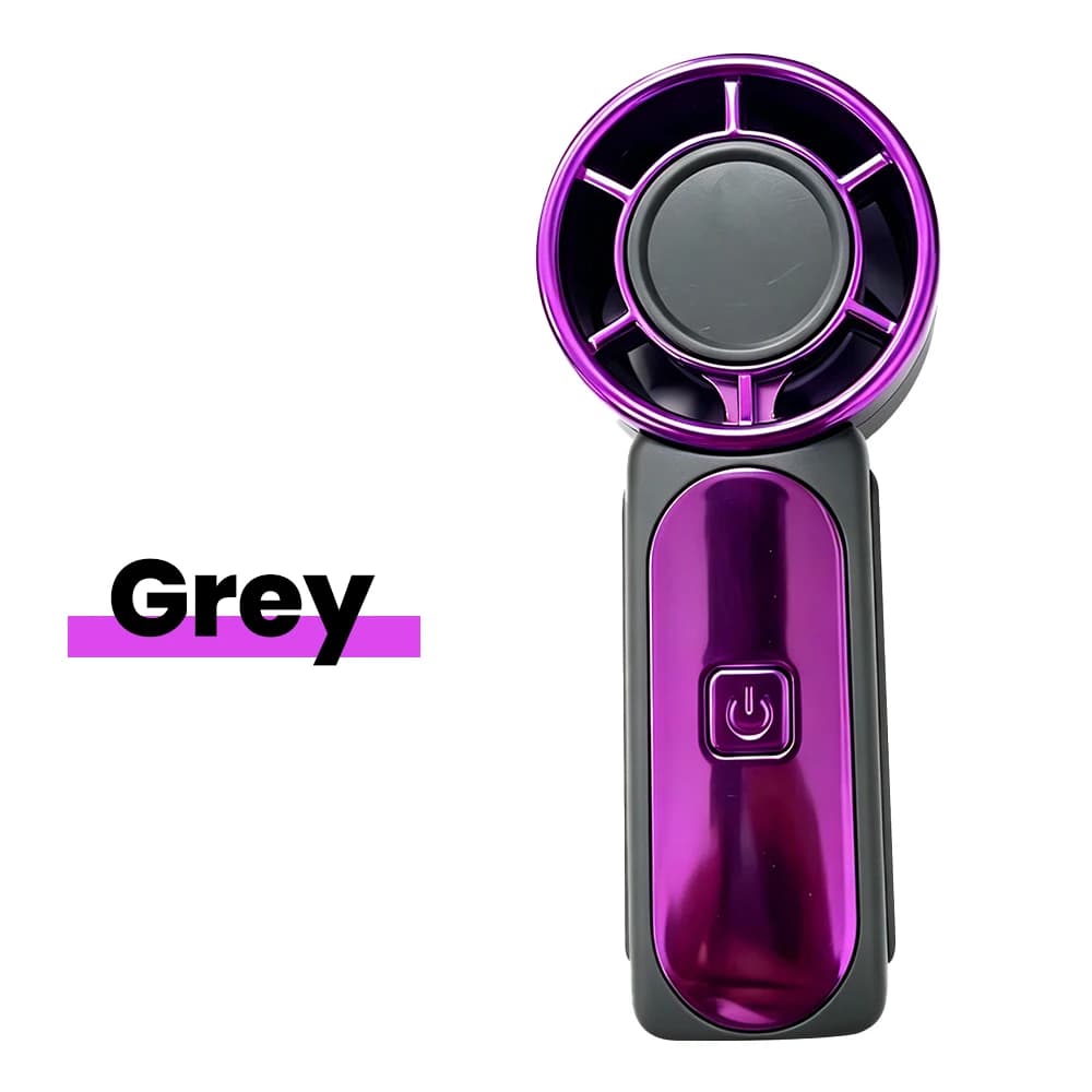 Portable Handheld Mini Fan 3 Speed Foldable Desk Fan USB Rechargeable Small — image 11
