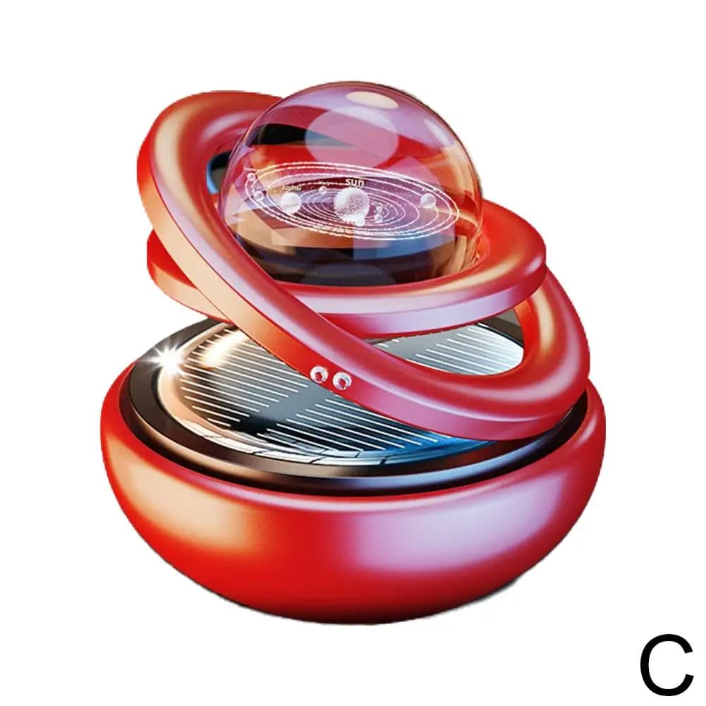 Solar Car Air Freshener Rotating Aromatherapy Diffuser Interior UK — image 8