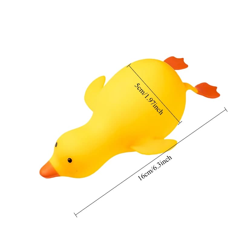 Squishy Anti-Stress Duck Fidget Toy Cute Goose Animal Squeeze Vent Toys — image 9