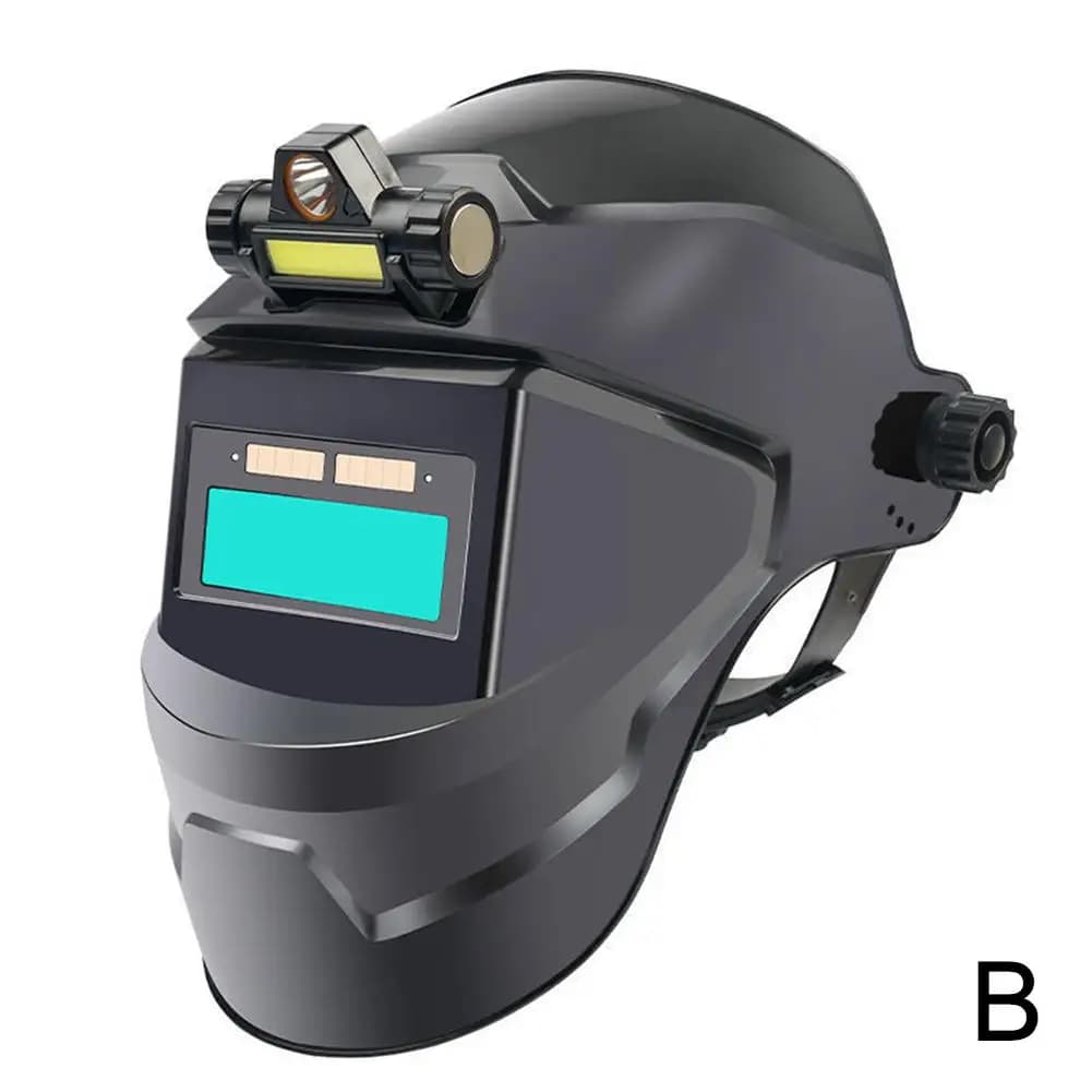 Automatic Dimming Electric Welding Mask Head Lamp Adjust Large Viewing 1pc with — image 9