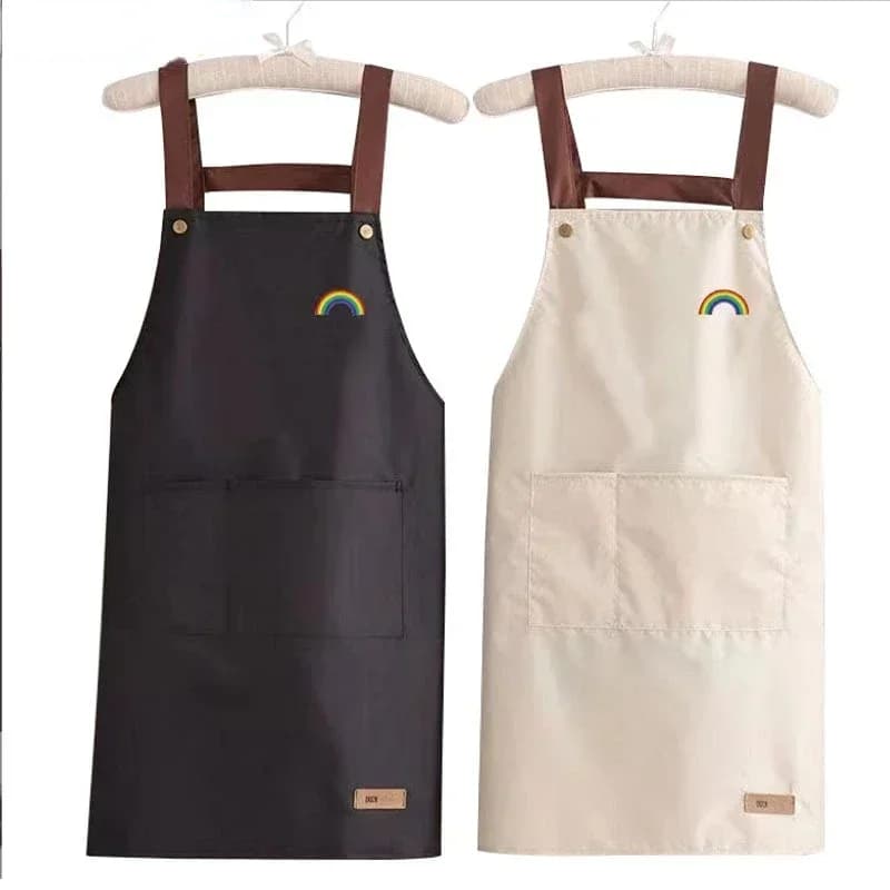 Waterproof Antifouling Work Apron Large Pocket for Restaurant Chef & Hotel — image 7