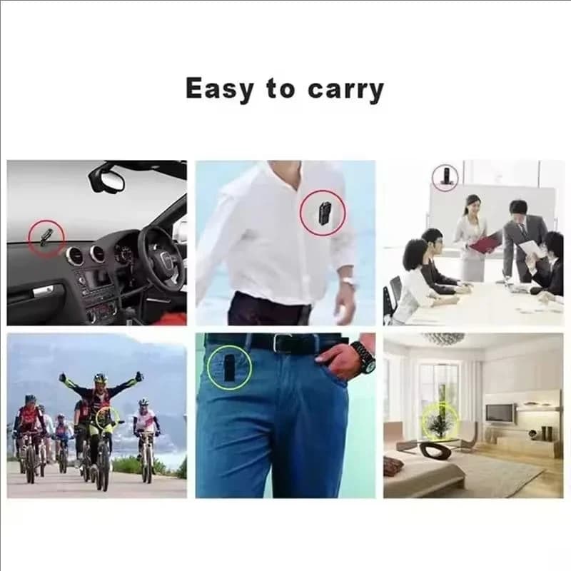Portable Mini HD DV Body Camera Camcorder Video Recorder Security DVR with Mount — image 6