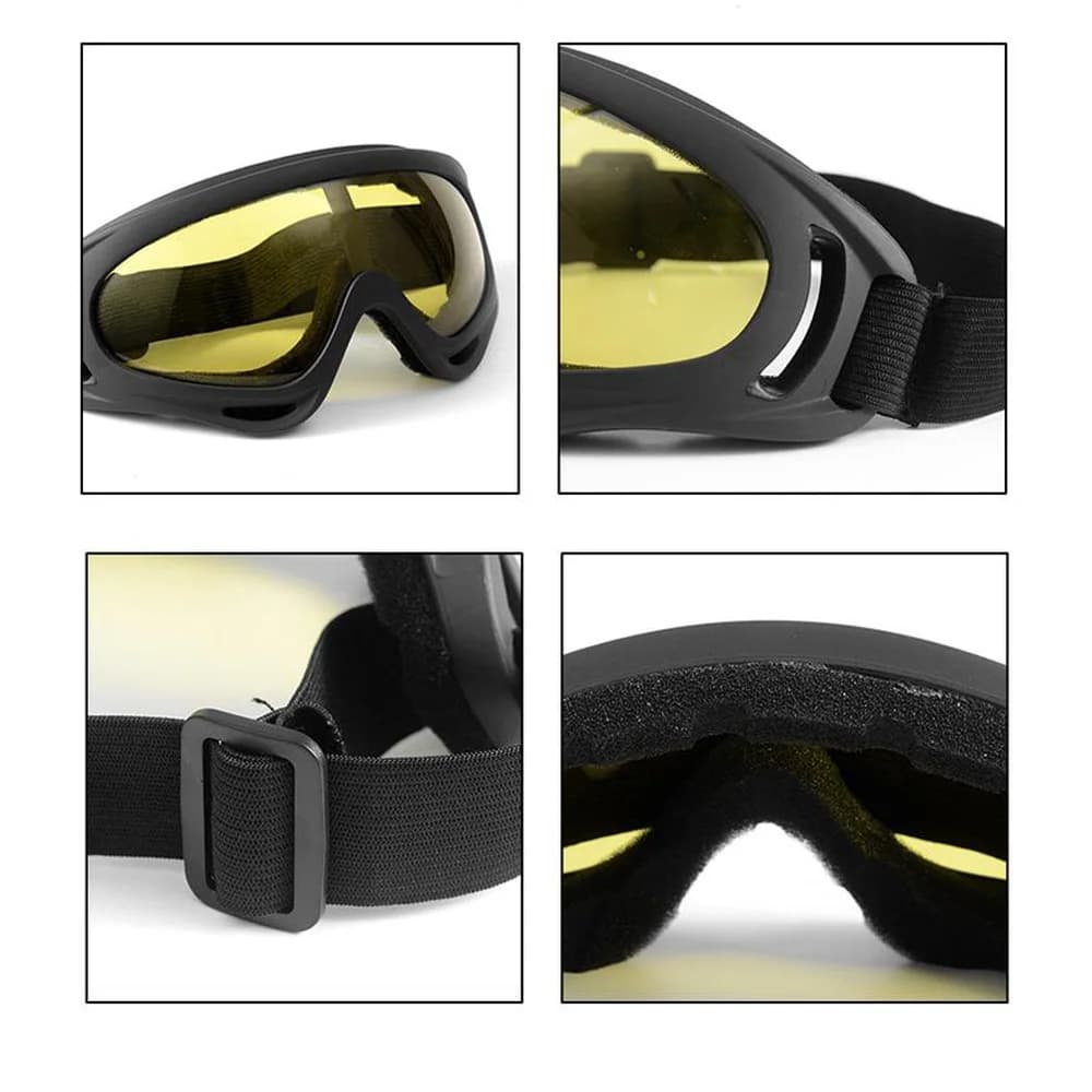 Tactical Goggle Glasses Dust Proof Military Eyewear Motorcycle Ski New Outdoor U — image 3