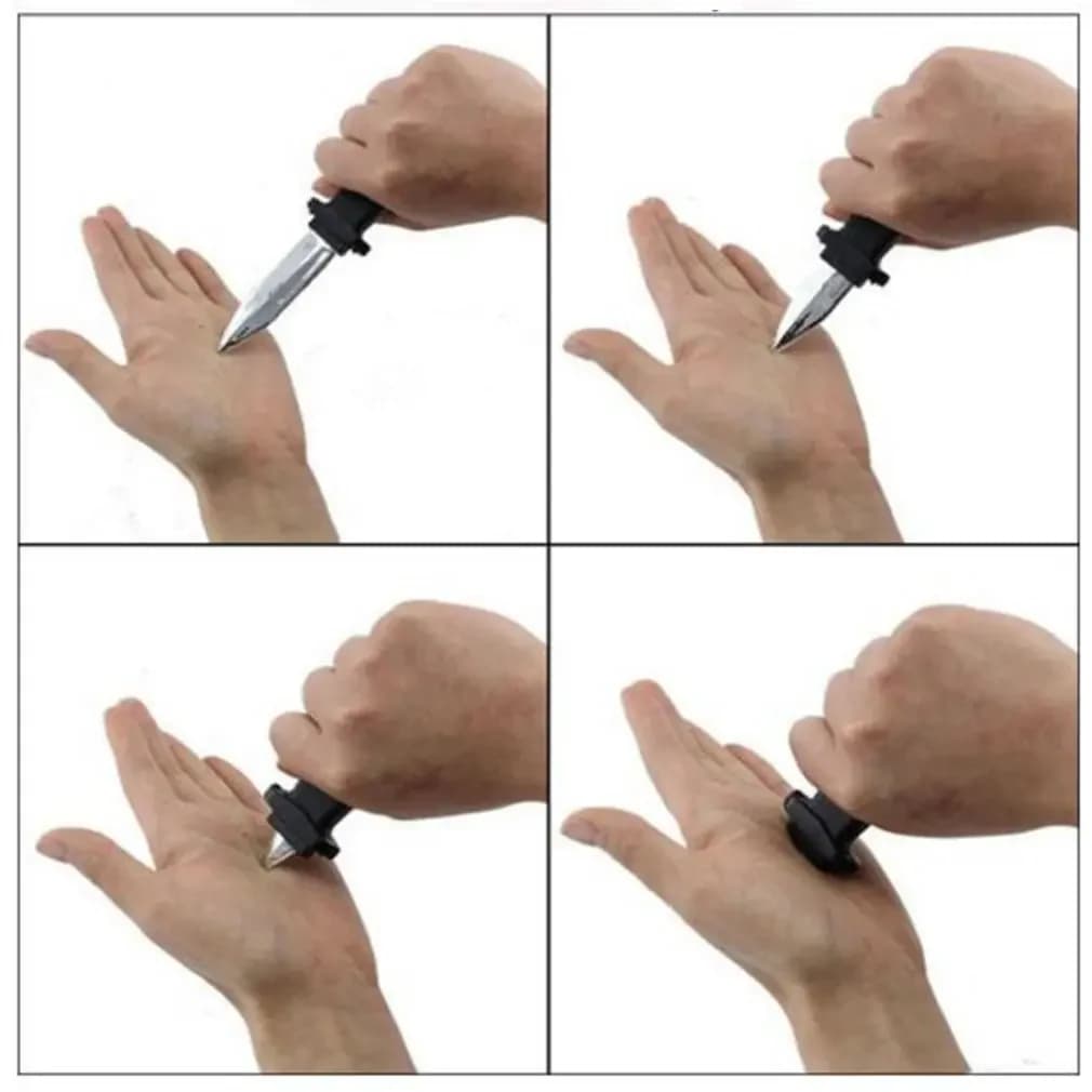 Halloween Prank Props Retractable Plastic Joke Magic Scary Trick Toys UK — image 5