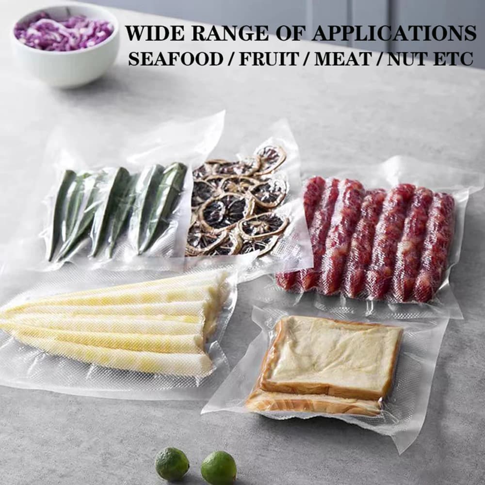 Reusable BPA-Free Vacuum Sealer Bags Roll 500cm Food Storage Bags — image 4