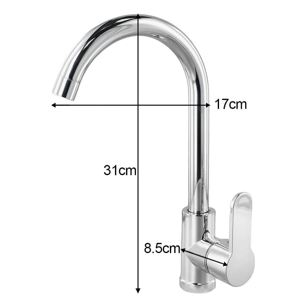Kitchen Faucet Pull Out Mixer Single Handle Hot Cold Water Tap New Two Function — image 6