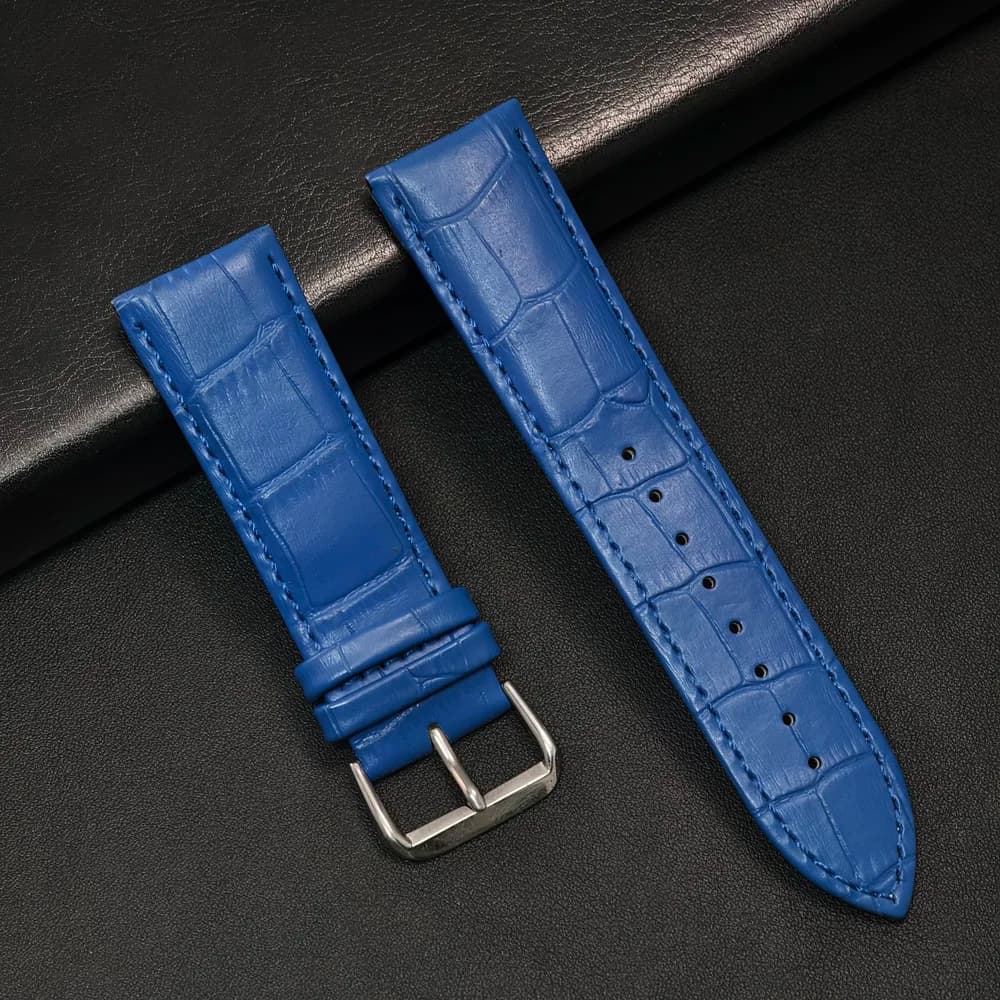 Leather Watch Strap 20mm 22mm Smartwatch Band Vintage 44mm — image 8
