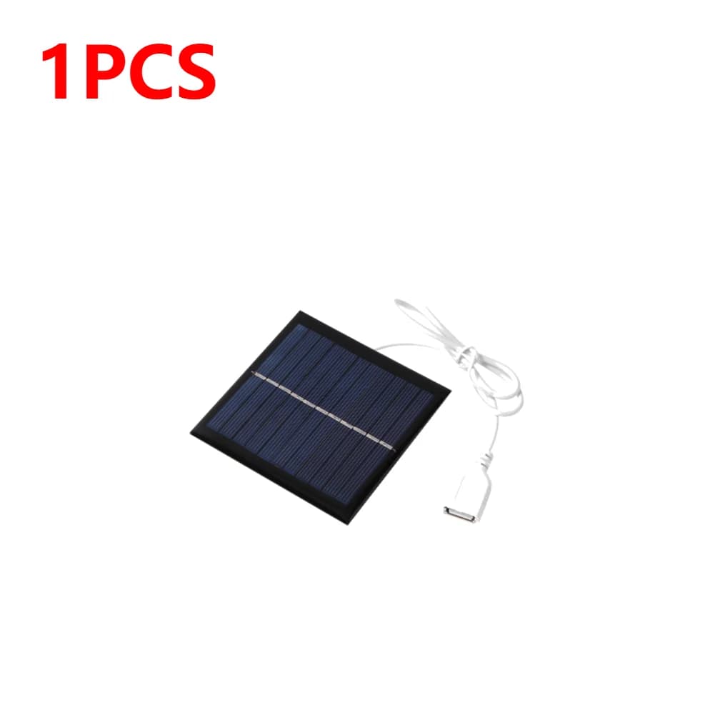 Solar Panel 5.5V 1W 180mA USB Mini DIY Solar System Battery Charger New 10PCS UK — image 9