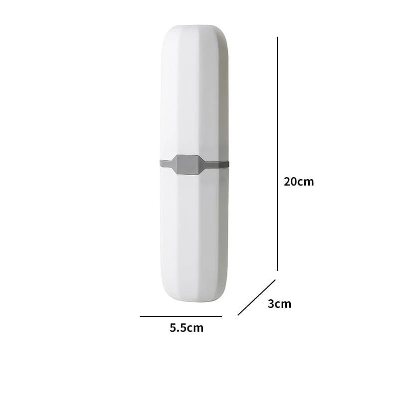 Portable Toothbrush Toothpaste Holder Case Travel Camping Storage Box — image 11