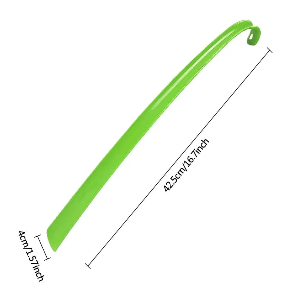 Plastic Extra Long Shoehorn Lazy Shoe Lifter Helper for Hotel & Household — image 9