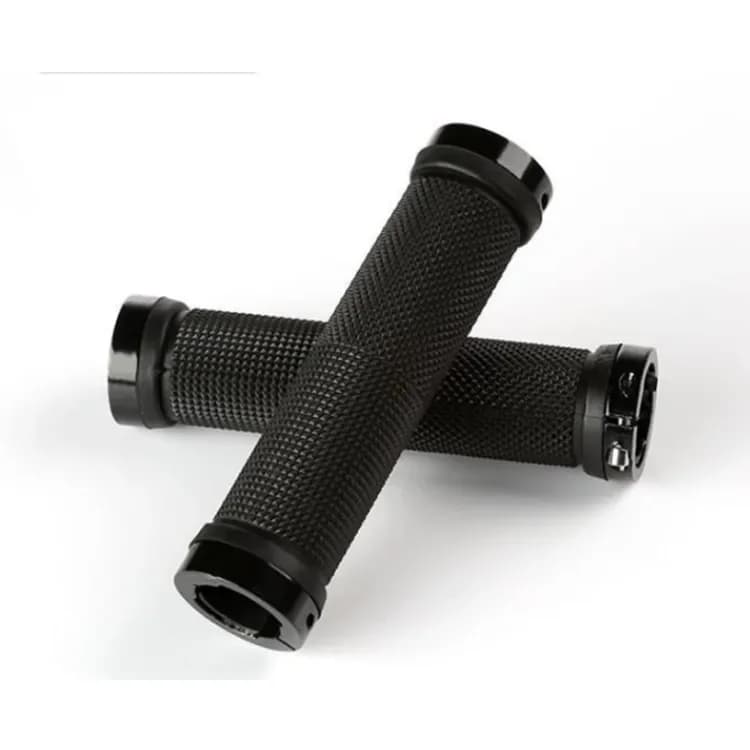 Mountain Bike Grips Lock On Rubber Soft Non-slip Waterproof New 2PCS Bicycle MTB — image 8