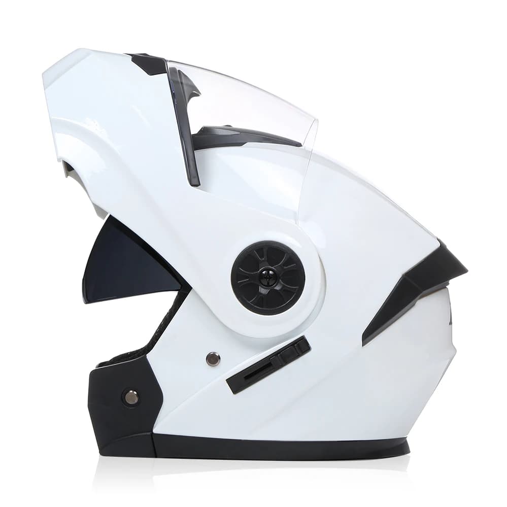 Flip Up Modular Full Face Motorcycle Helmet with Removable Liner — image 18