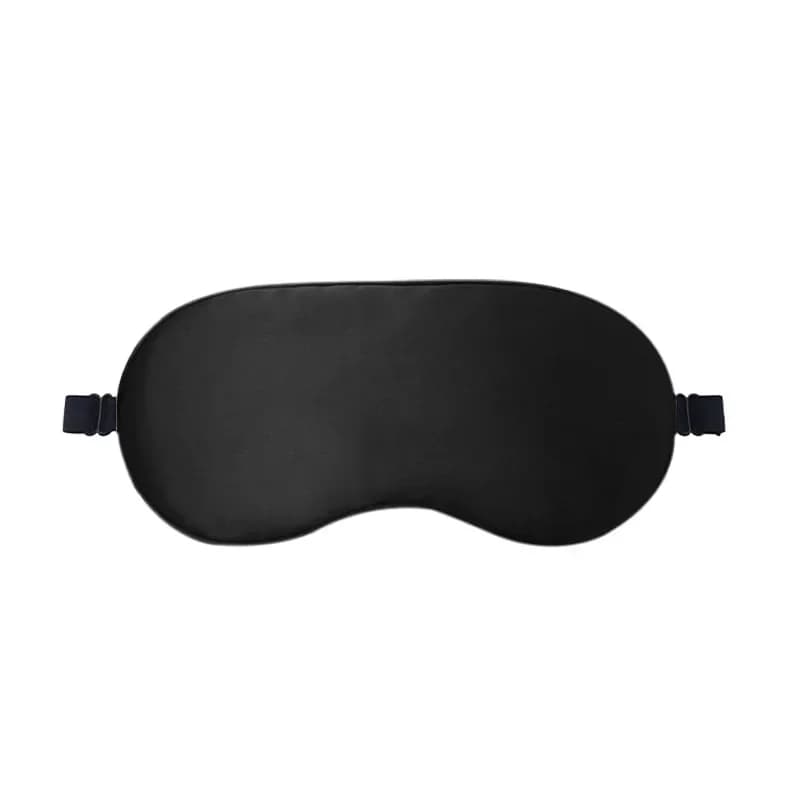 Sleep Eye Mask Blackout 100% Zero Pressure Silk Blindfold Adjustable New Soft UK — image 16