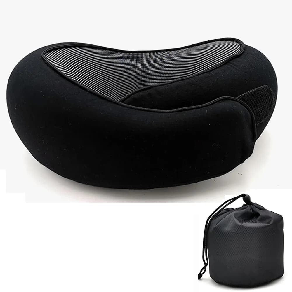 Travel Neck Pillow Memory Foam U-shaped Support Portable New Snail Style Soft UK — image 10