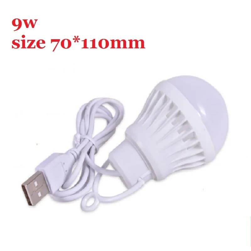 USB LED Camping Lamp Portable Mini Bulb 5V Book Reading Desk Light — image 11