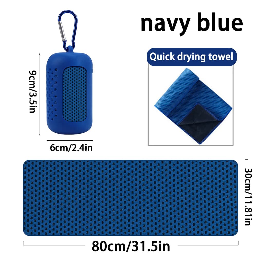 Microfibre Towel Quick-Drying Super Absorbent for Gym Swimming Camping Sports — image 2