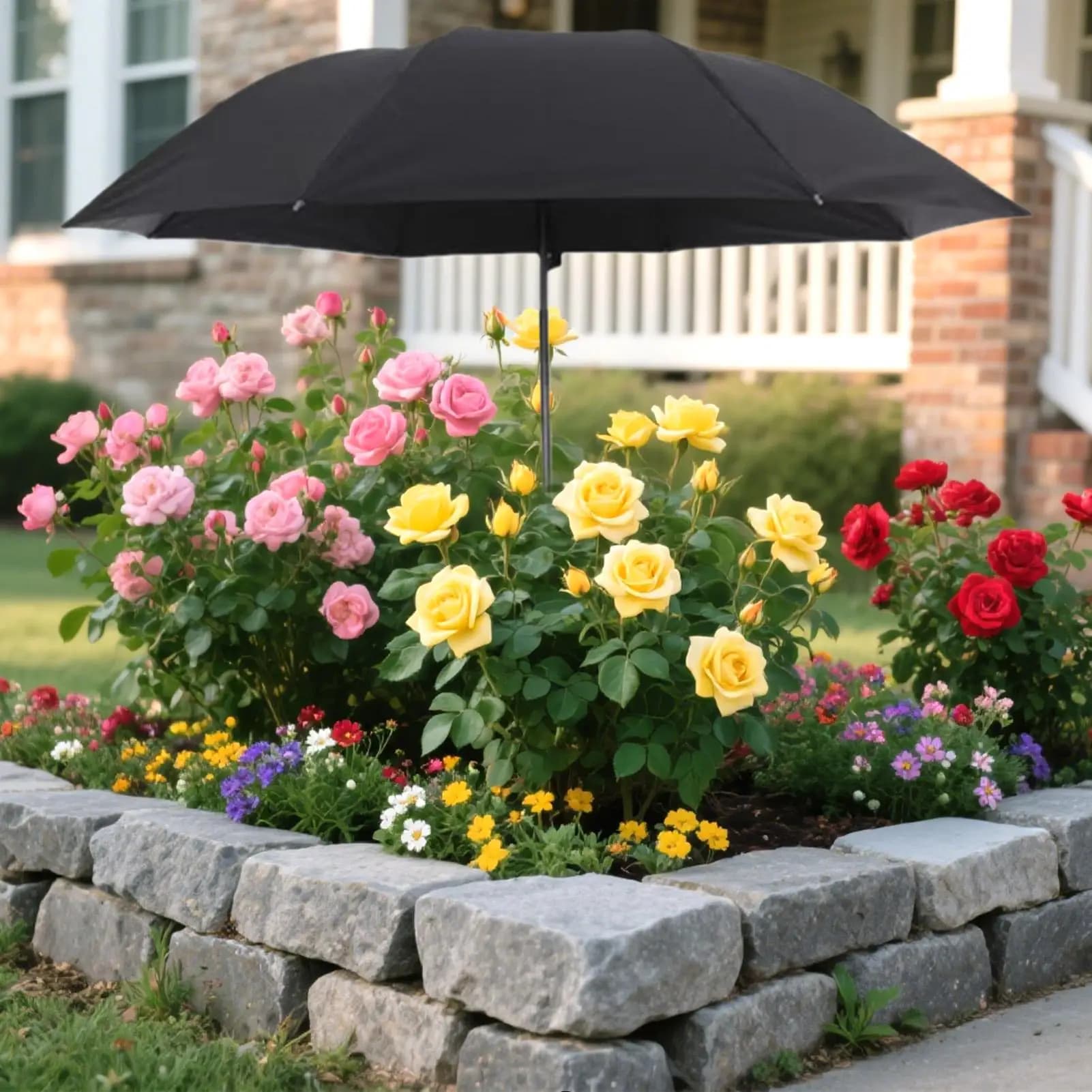 Garden Plant Umbrella Sun Shade Outdoor Parasol for Flowers and Plants — image 4