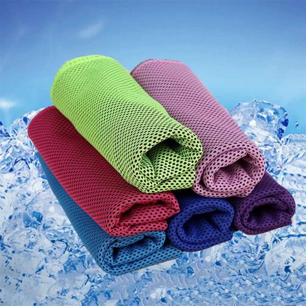 Quick Dry Cooling Towel for Running Gym Swimming Yoga Fitness Workout — image 4