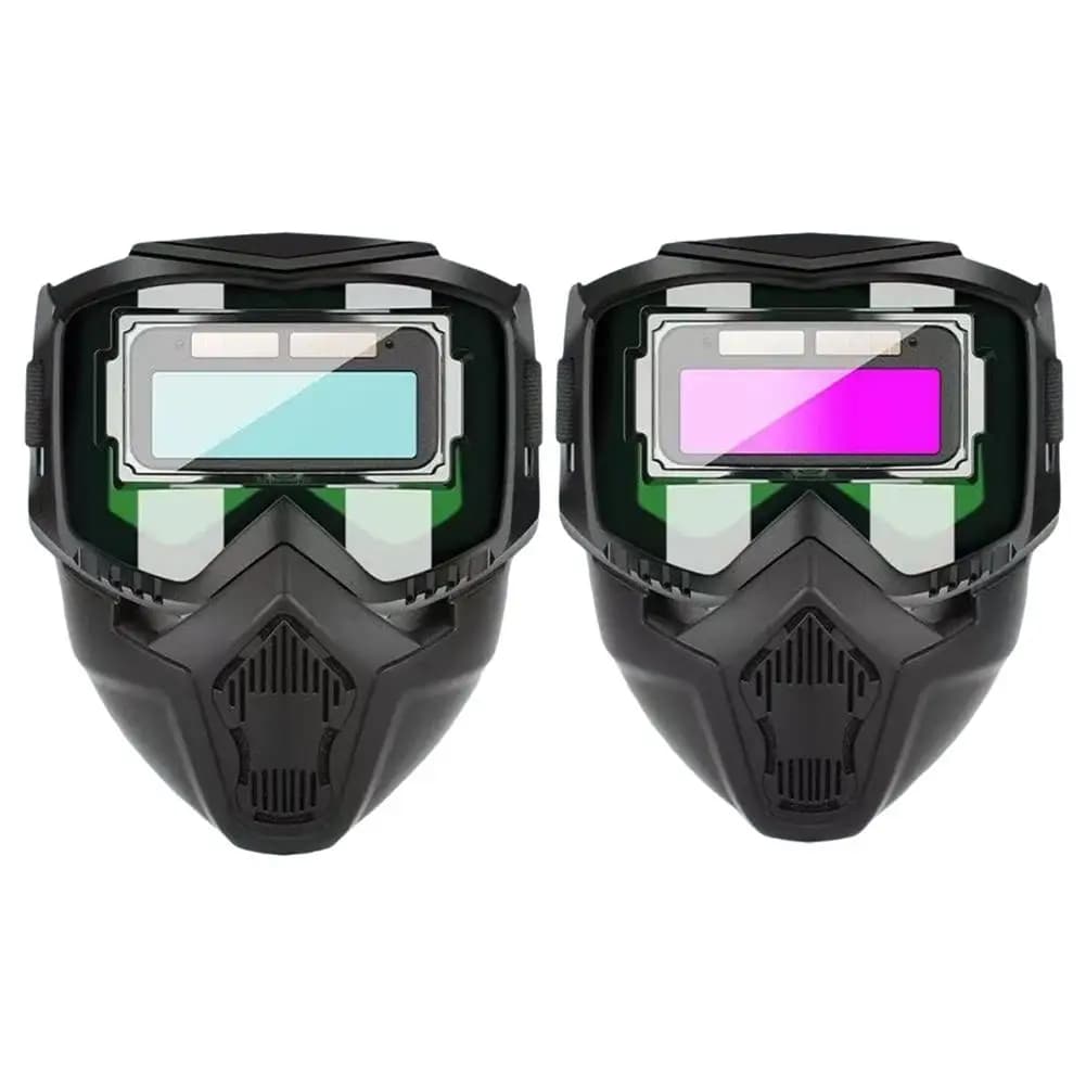 Auto Darkening Welding Helmet Adjustable Head Mounted with Detachable Band — image 3