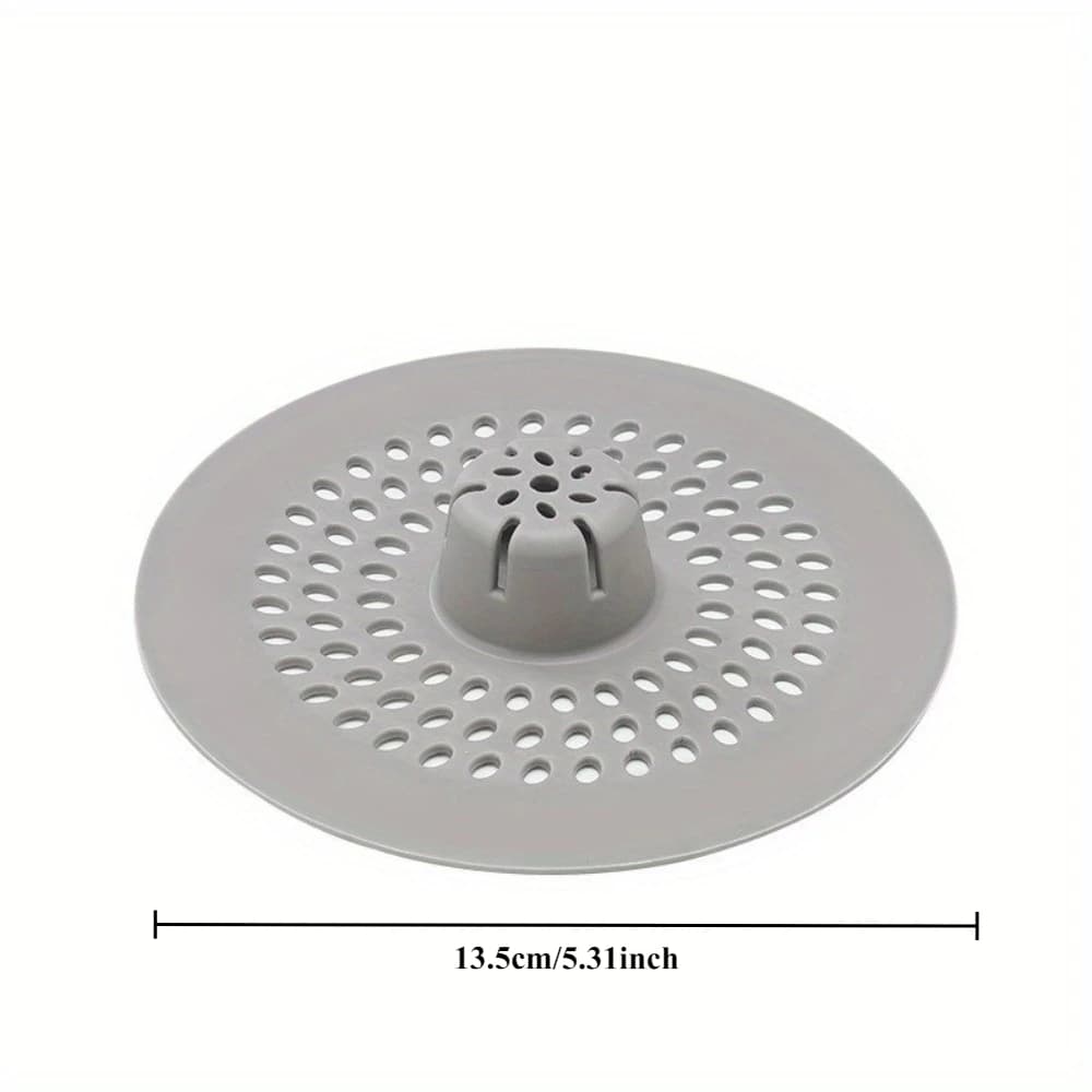 Silicone Drain Strainer Hair Catcher with Drain Holes New 1pc Perfect for Use UK — image 7