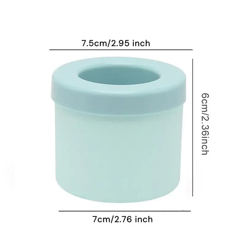Silicone Ice Cube Mold Round Ice Bucket Freeze Maker Barware Tools Summer DIY UK — image 8