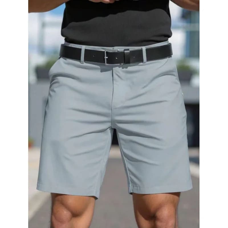 Men's Casual Slim Fit Long Trousers Cotton Blend Straight Leg Autumn — image 13