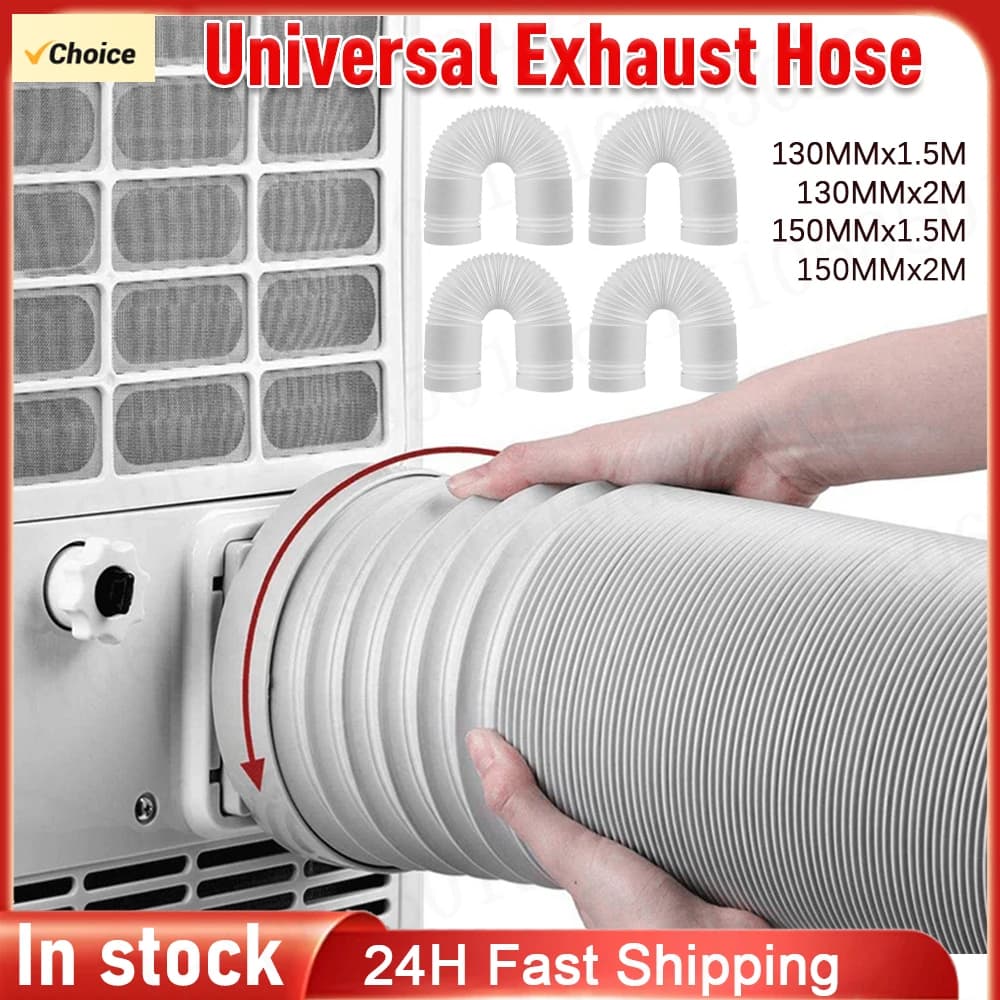 Portable Universal Flexible Conditioner Exhaust Hose Tube New Replacement Parts — image 3