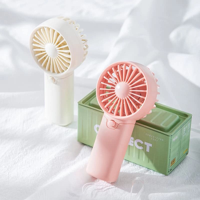 Portable Mini Handheld Fan Lightweight Low Noise Electric Fan Compact Size — image 6