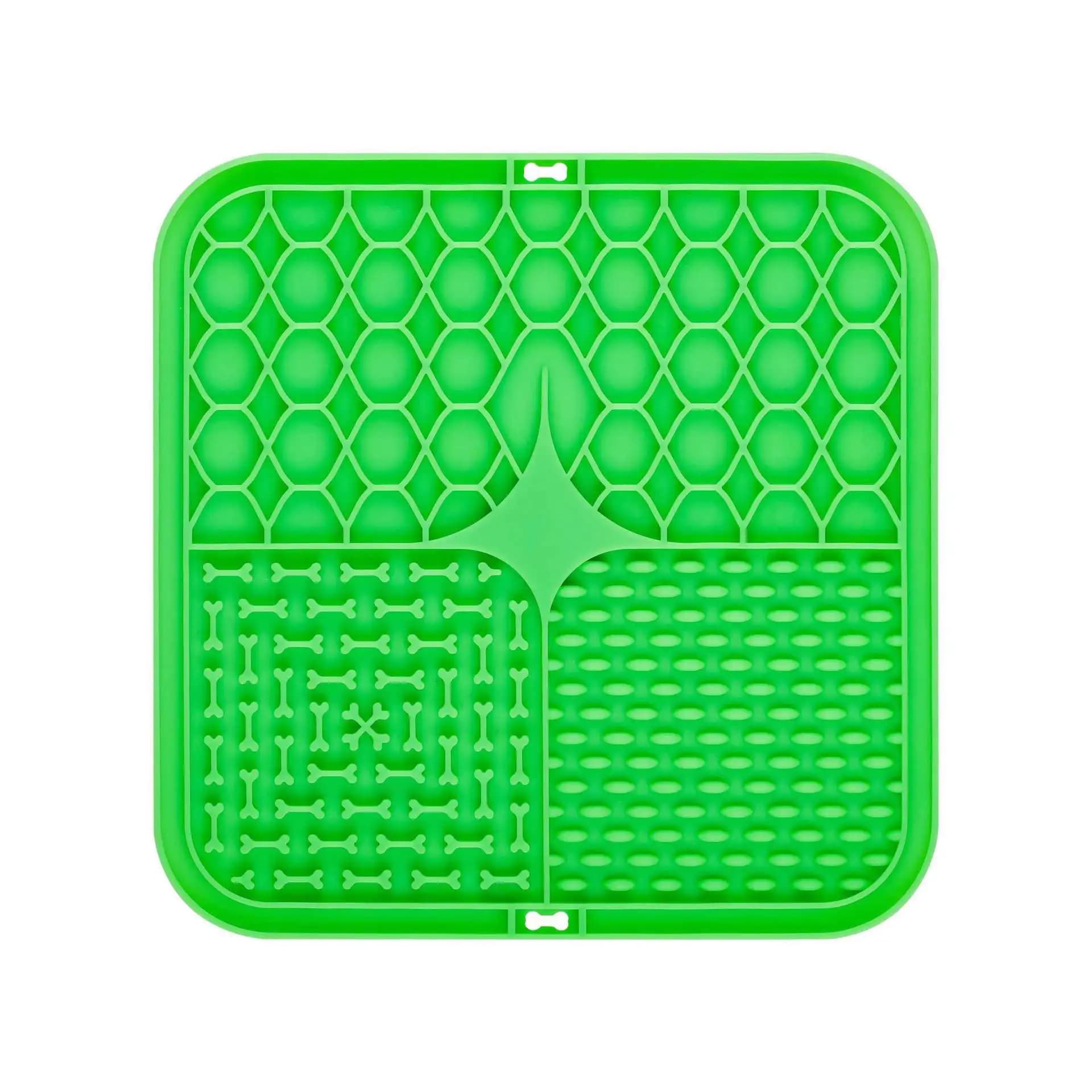 Silicone Lick Mat for Dogs and Cats Slow Feeder Non-Slip Treat Feeding Pad — image 8